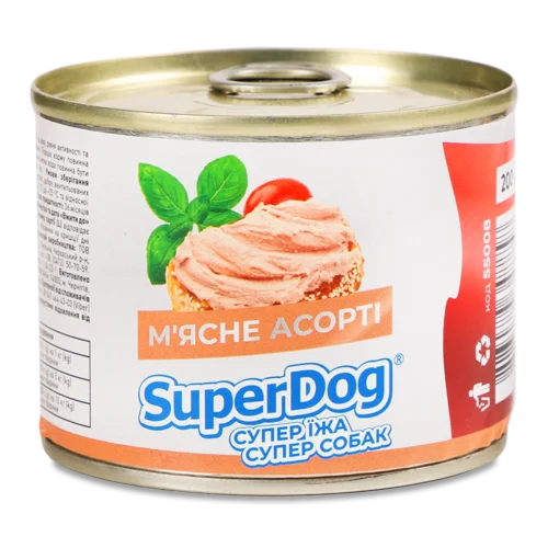 Корм Для Собак Паштет Ассорти В/ґ, 400 г