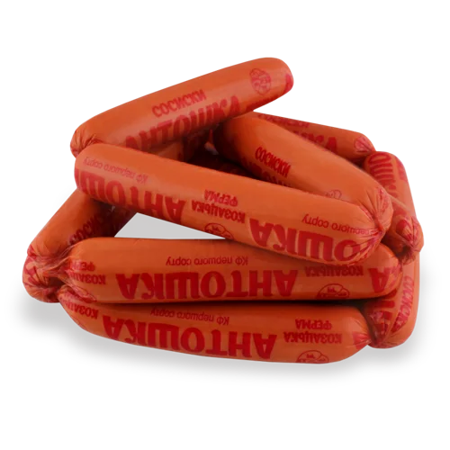 Сосиски Козацька Ферма Антошка Напівкопчені, кг