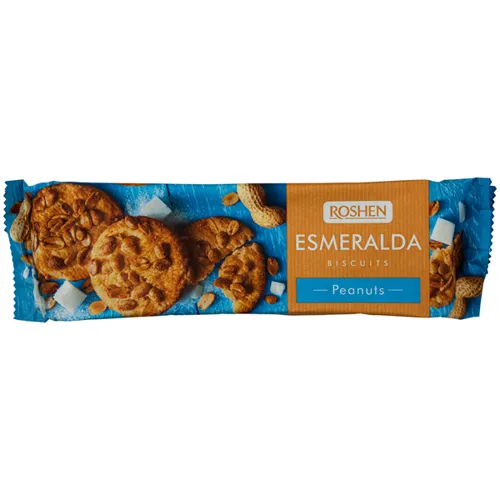 Печиво Roshen Lovita Classic Cookies арахіс 150г