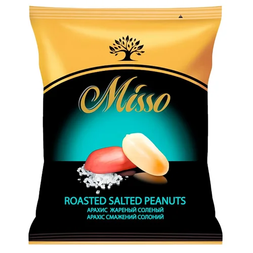 Арахіс Misso смажений солоний 75г