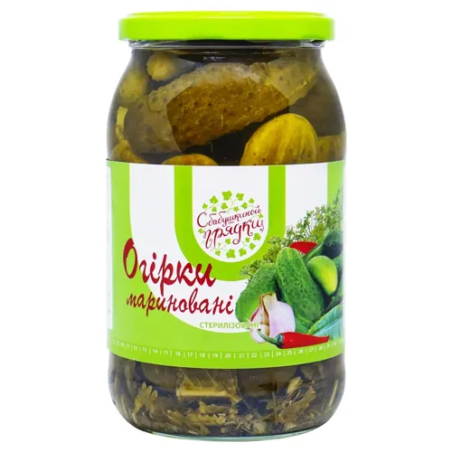 Огірки С бабушкиной грядки мариновані 850г