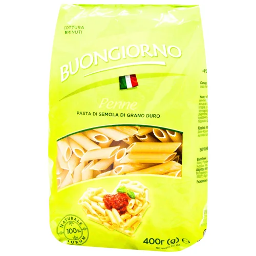 Макарони Buongiorno Пера 400г
