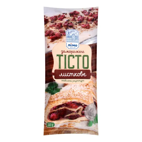 Тісто листкове заморожене «Лімо»