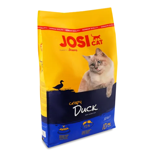 Корм сухий повнораціонний для дорослих котів, Crispy Duck, в/ґ, 10 кг
