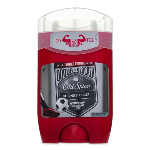 Дезодорант Твердий Old Spice Odour Block Strong Slugger, 50 г