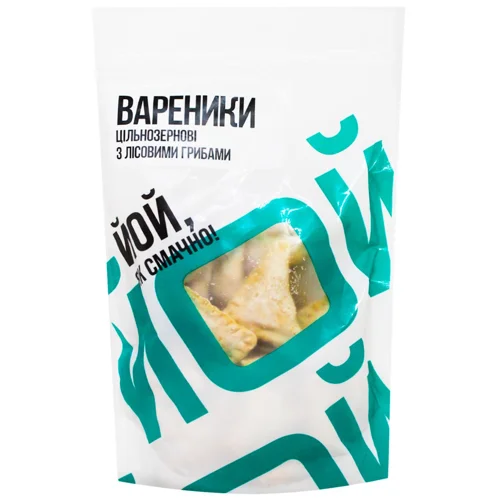Вареники цільнозернові з лісовими грибами WINETIME 400 г