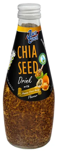 Напій безалкогольний з насінням чіа та смаком маракуйя-мед Jus Сool