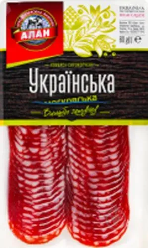 Ковбаски Піколіні сиров'ялені 132г в упаковці ТМ Колос