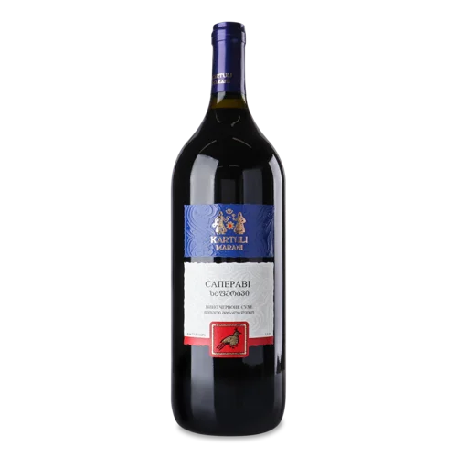 Вино Червоне Сухе Сапераві В/Ґ, 1.5л, 11-13%