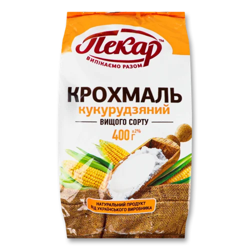Крохмаль Кукурудзяний Вищого Ґатунку, м/у 400г