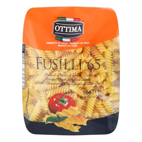 Паста італійська з твердих сортів пшениці Fusilli 65 Ottima м/у 500г