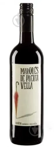 Вино червоне натуральне солодке Covinca Marques de Puerta Vella Garnacha 0.75л