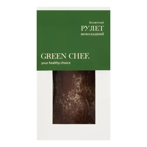Рулет бісквітний Шоколадний Green Chef 500г