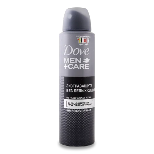 Антиперспірант Аерозоль Invisible Dry Dove Men, 150 мл