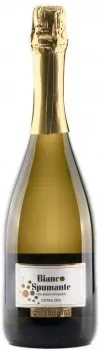 Вино ігристе Serenissima Vino Bianco Spumante біле екстра сухе 0.75л 11%