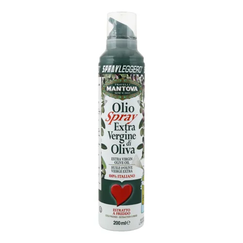 Олія оливкова Extra Virgin Spray Mantova з залізної банки 200мл