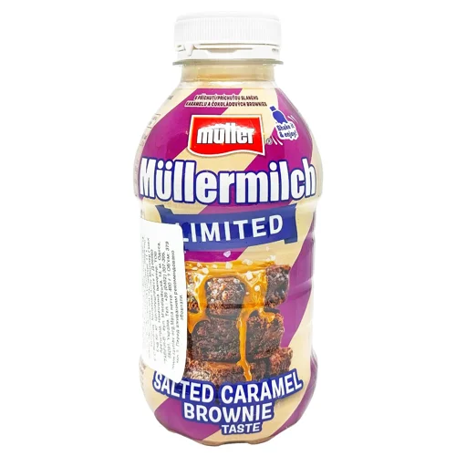 Молоч.шейк Muller 400г Сол.карамель-Брауні1,7%(Німеччина)