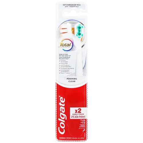 Зубна щітка Colgate Total Активний Захист пінне чищення