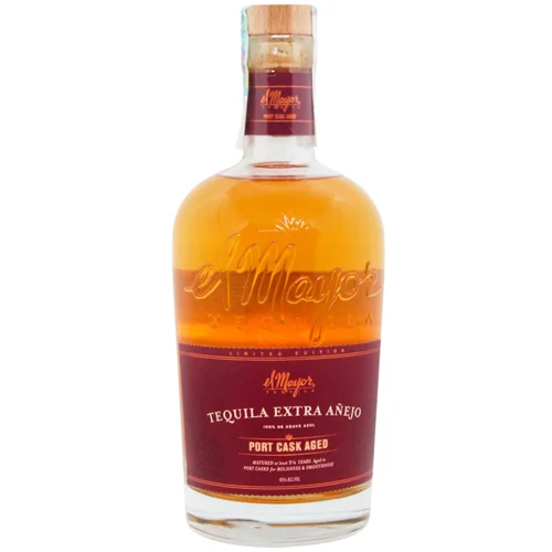 Текіла Luxco El Mayor Extra Anejo Port Cask 100% Blue Agave 0.75 л