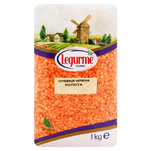 Сочевиця червона половинки Legurme 1кг