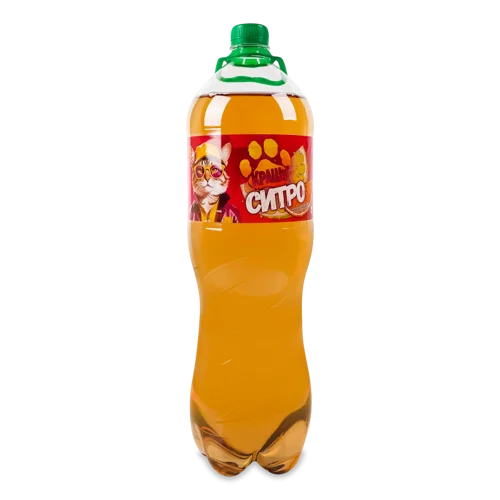 Безалкогольний Напій Сильногазований Безкалорійний На Смако-Ароматичних Добавках Ситро Краш, п/пл 2л