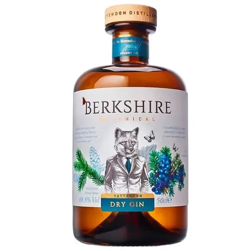 Джин Berkshire Botanical Dry Gin, 40,3%, 0,5л