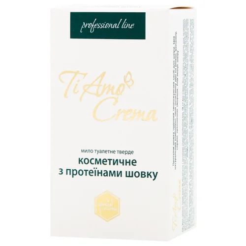 Мило тверде Ti Amo Crema з протеїнами шовку 115г