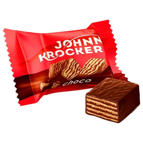 Цукерки Roshen Johnny Krocker вафельні шоколад