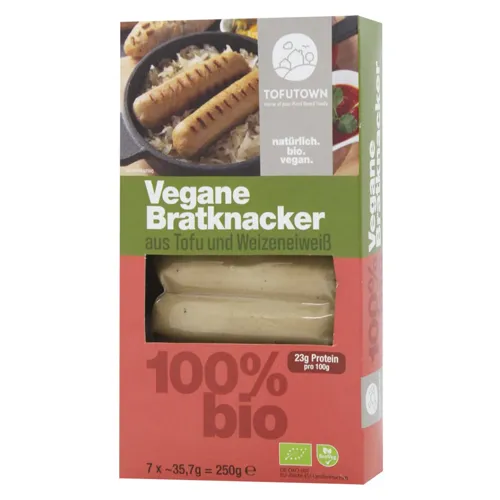 Ковбаски Tofutown смажені органічні веганські 250г