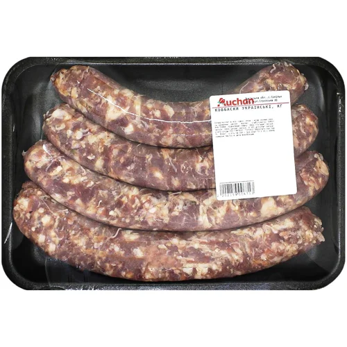 Ковбаски Ашан Українські охолоджена