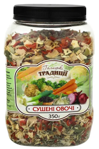 ГТ ПРИПРАВА СУШЕНІ ОВОЧІ 350Г