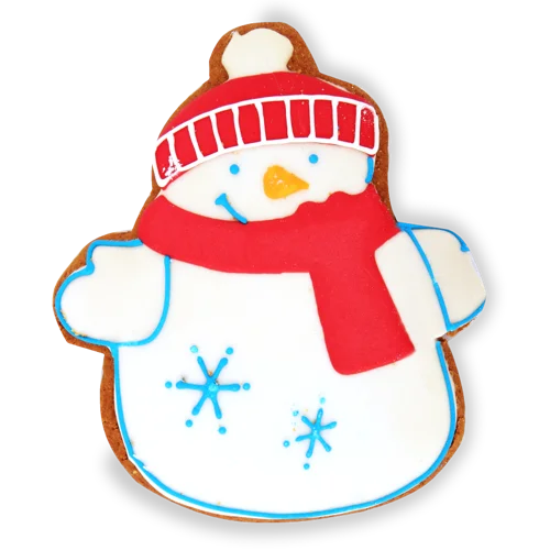 Пряник СмакоТая Вищого Ґатунку Снеговик, 200г