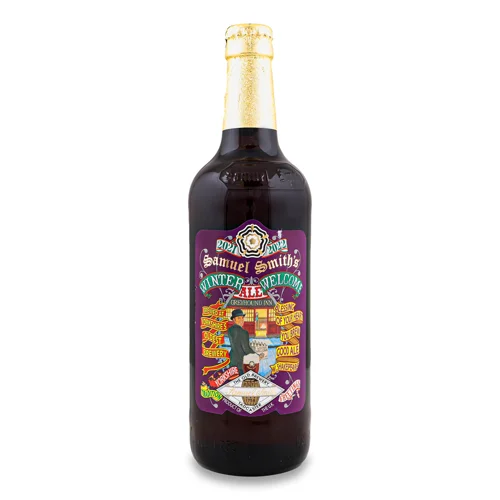 Пиво Samuel Smith Winter Welcome Ale янтарне нефільтроване,0,55л