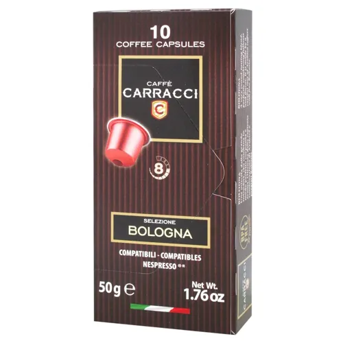 Кава Carracci Bologna в капсулах 10шт 50г