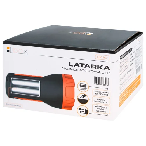 Ліхтар Libox LED акумуляторний