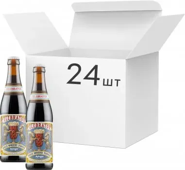 Упаковка пива Ayinger Celebrator темне фільтроване 6.7% 0.33л 24 шт