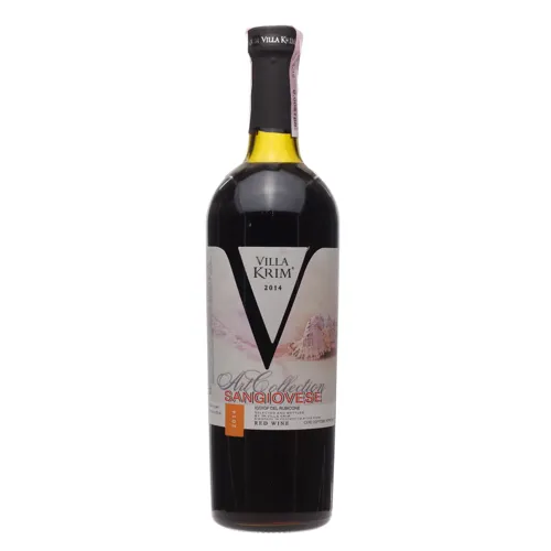 Вино 0.75л 9.5-14% червоне сухе Villa Krim пл