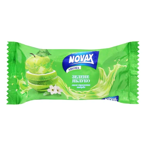 Мило тверде Novax Aroma Зелене яблуко 140г