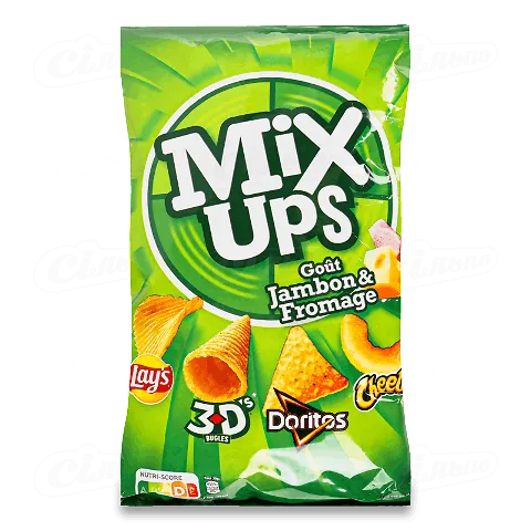 Снеки Lay's MixUps кукурудзяні смак шинки та сиру, 110г