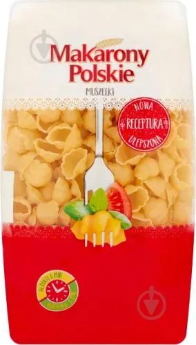 Макаронні вироби Ракушка маленька 400гр TM Makarony Polskie