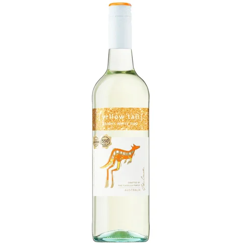 Вино Yellow Tail Jammy White Roo біле напівсолодке 11% 0,75л