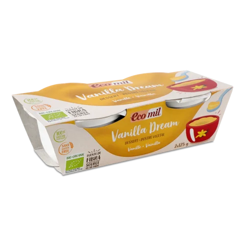 Рослинний Десерт Ванільний Органічний, к/у, 2х125г