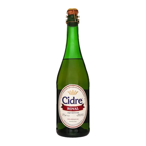 Сидр 0.7л 5% напівсолодкий Яблучний Cidre Royal пл