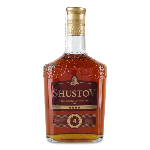 Спиртний Напій Вищого Ґатунку 4 Зірки Легендарна Колекція ShustoV, 0.5л
