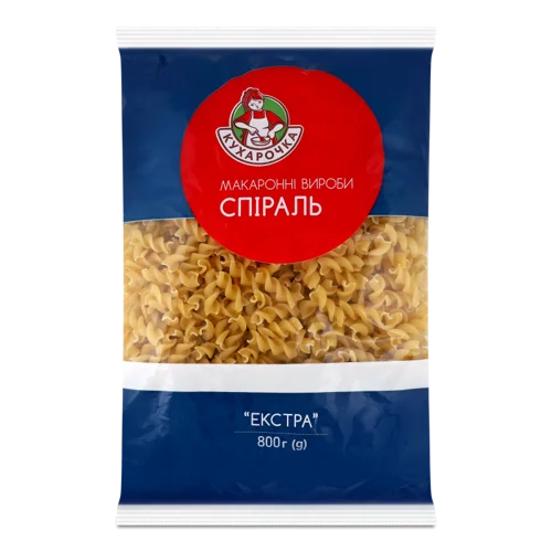 Макарони Спіраль Вищого Ґатунку, 800 Г
