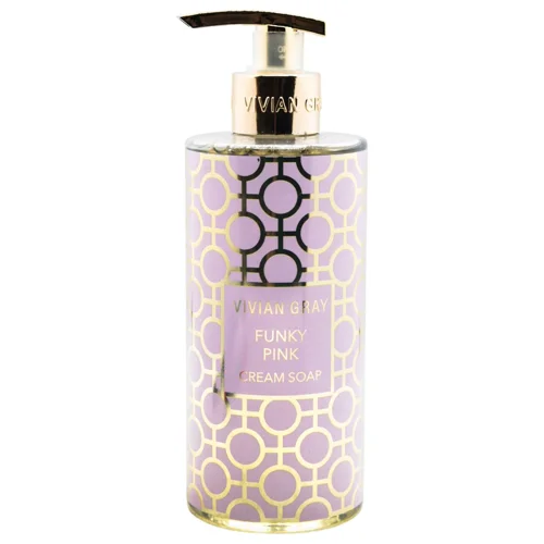 Крем-мило для рук і тіла Vivian Gray Geometrical Funky Pink 400мл