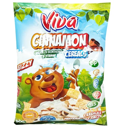 Сніданок сухий Viva Пластівці злакові з корицею 250г