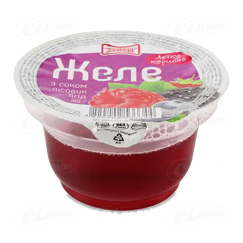 Желе Злагода з соком лісових ягід 108г