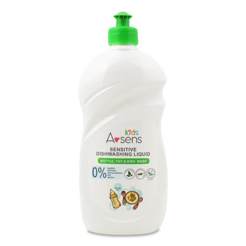 Рідина Для Миття Дитячого Посуду Sensitive A-sens Kids, 0.5л