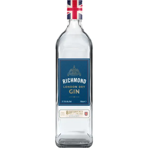 Джин Richmond London Dry 37,5% 0,7л